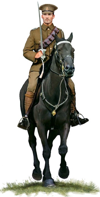 Рядовой 1-го Лейб-гвардейского полка, 1914 г.