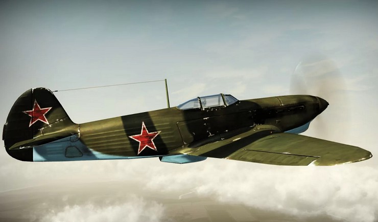 Советский истребитель Як-1. 1940 г. Смешанная конструкция фюзеляжа
