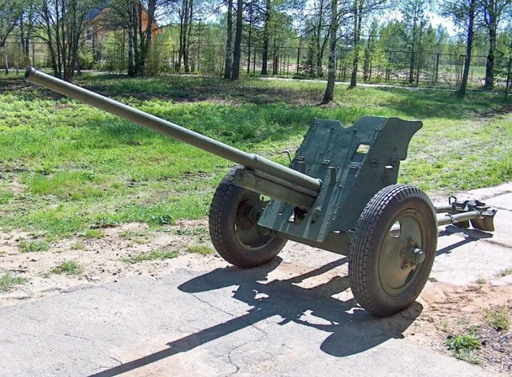 Противотанковая пушка М42. СССР. 1942 г.