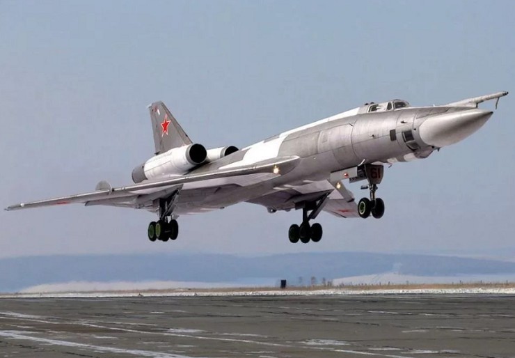 Бомбардировщик Ту-22. СССР. 1962 г.