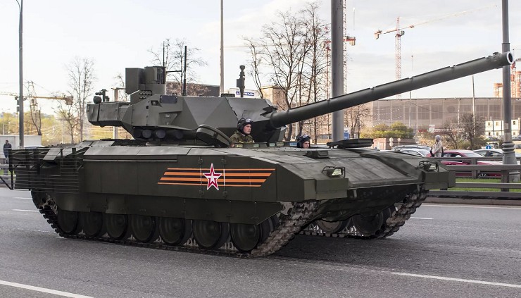 Новейший основной боевой танк Т-14 «Армата». Россия. 2013 г.