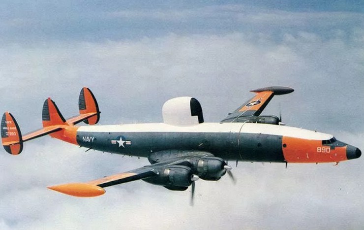 ЕС-121 – «летающий радар». США. 1954 г