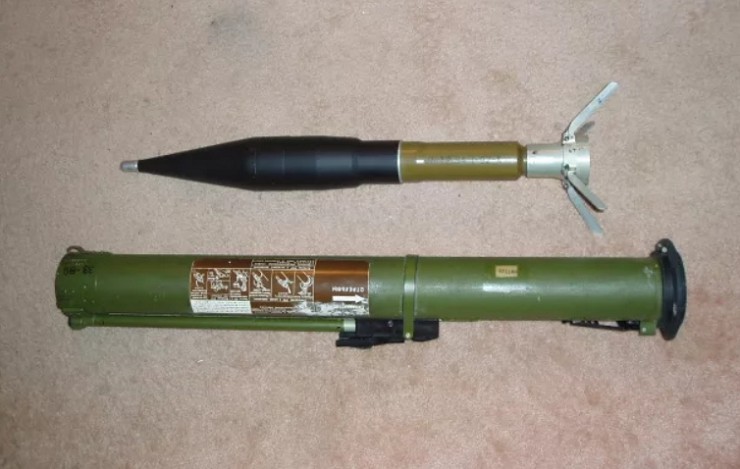 Реактивная противотанковая граната РПГ-26 «Аглень». СССР/ Россия, 1985 г.