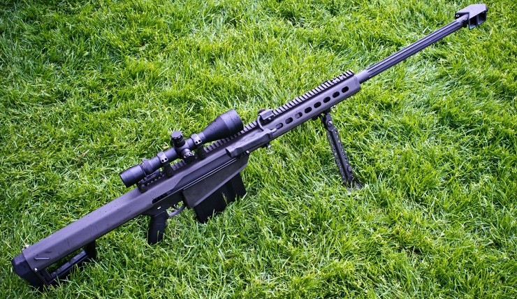 Самозарядная крупнокалиберная снайперская винтовка М82. США. 1989 г