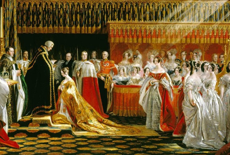 «Коронование королевы Виктории в Вестминстерском аббатстве», 1838
