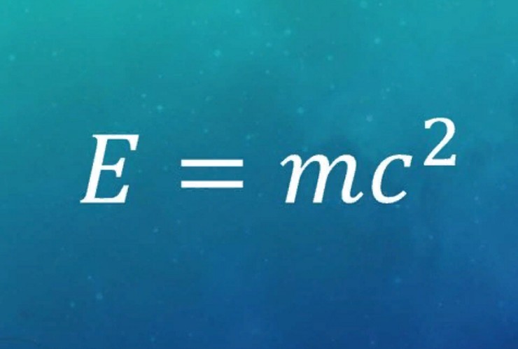 Формула относительности Эйнштейна