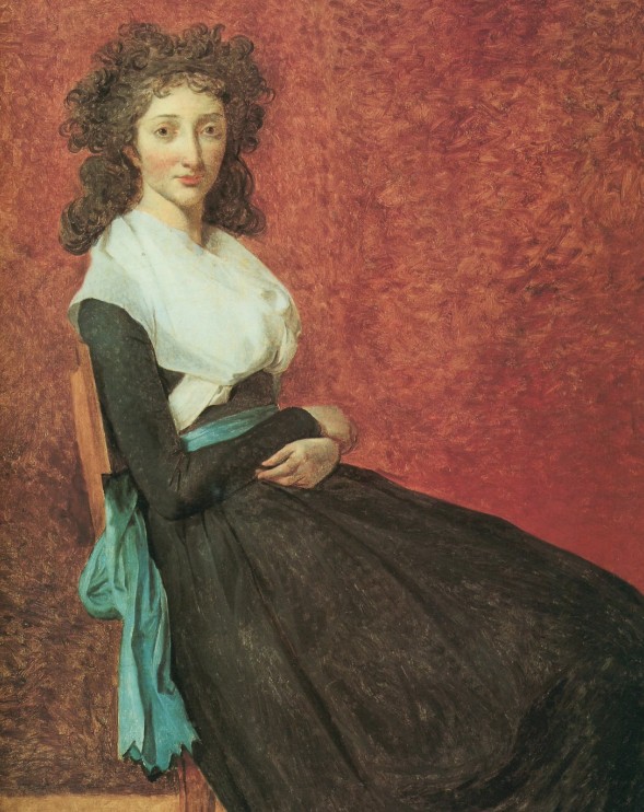 «Портрет мадам Трюден». Жак-Луи Давид, ок. 1791—1792 гг.