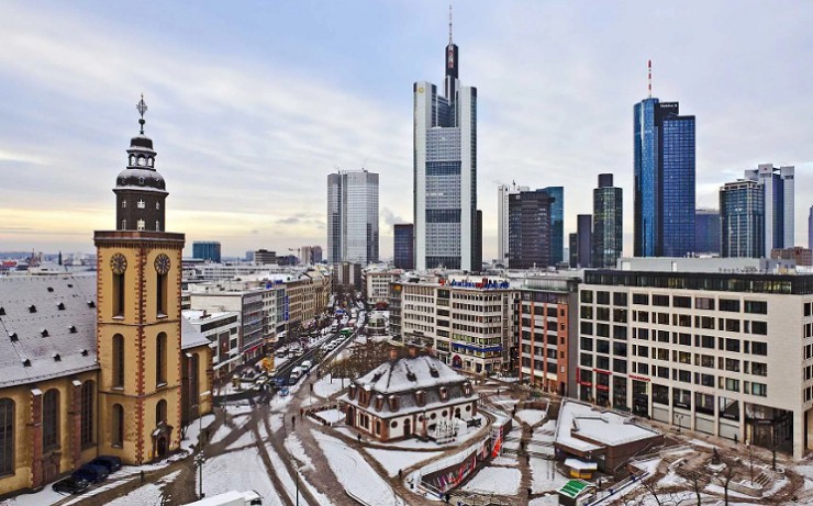 Франкфурт-на-Майне называют деловой столицей Германии