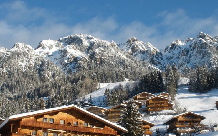 От красоты австрийских горнолыжных курортов захватывает дух