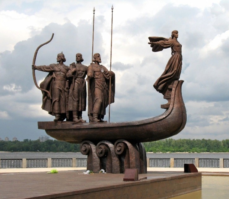 Памятник Кию, Щеку, Хориву и сестре их Лыбеди, легендарным основателям Киева