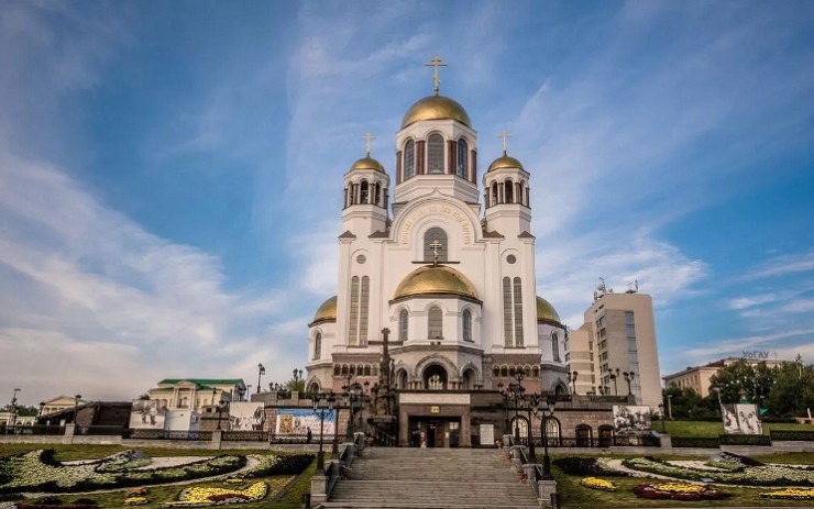  Храм на Крови в Екатеринбурге — один из крупнейших храмов России