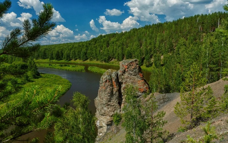 Завораживающие пейзажи Южного Урала