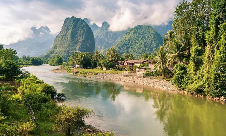 Лаос — страна умиротворяющих пейзажей
