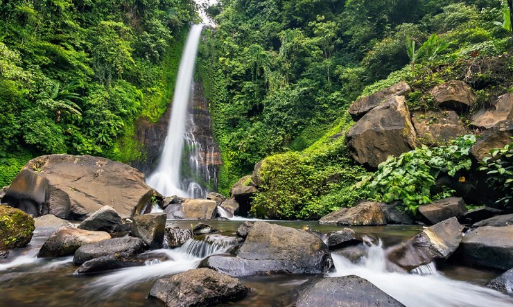 Гит-Гит — самый высокий водопад на острове Бали