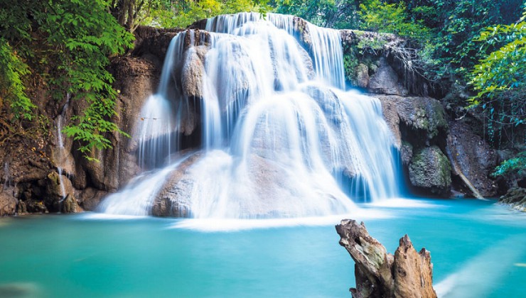 Провинция Канчанабури славится водопадами