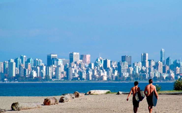 Несмотря на умеренный климат, в Канаде есть пляжный отдых
