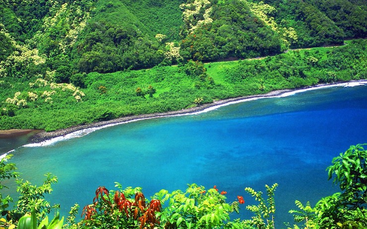 Райский уголок на острове Мауи