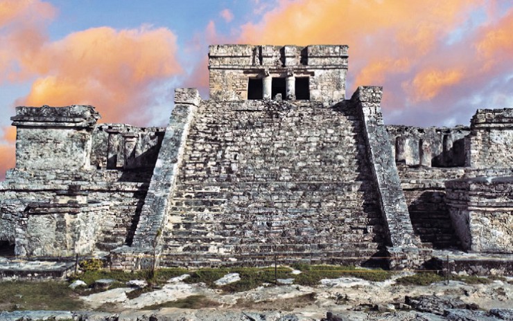 Цивилизация майя оставила в Мексике множество следов своего пребывания