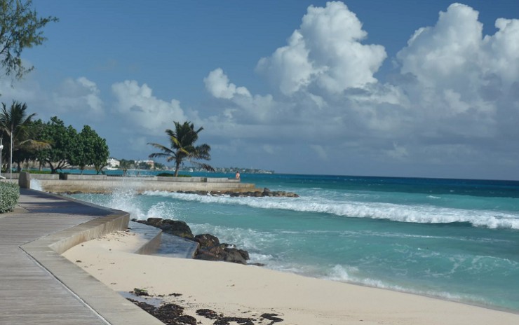 Пляж близ столицы Барбадоса Бриджтаун