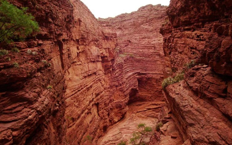 Ущелье Глотка дьявола в долине Кальчаки