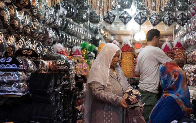 Воскресный рынок в Кашгаре