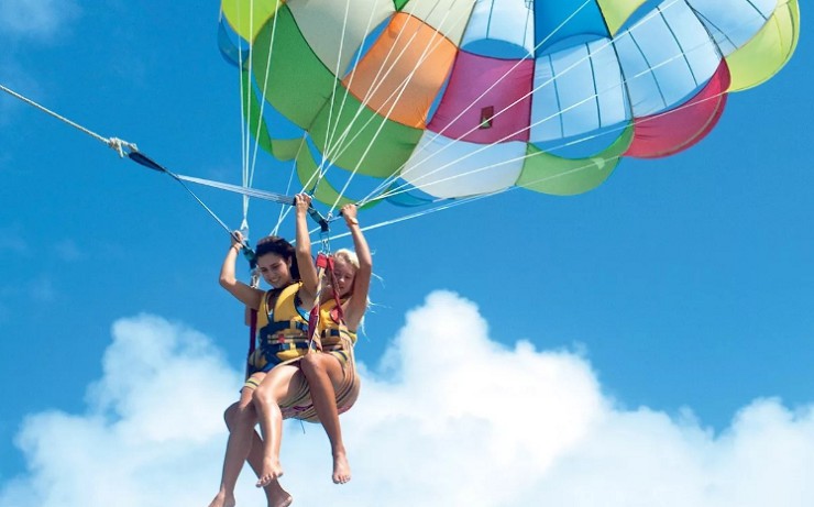 Безопасный прыжок с парашютом в Маврикий