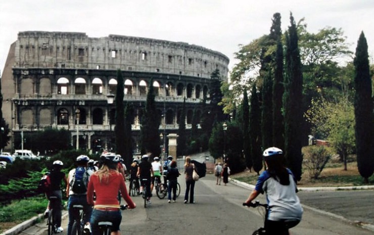 Велопрогулка в Риме