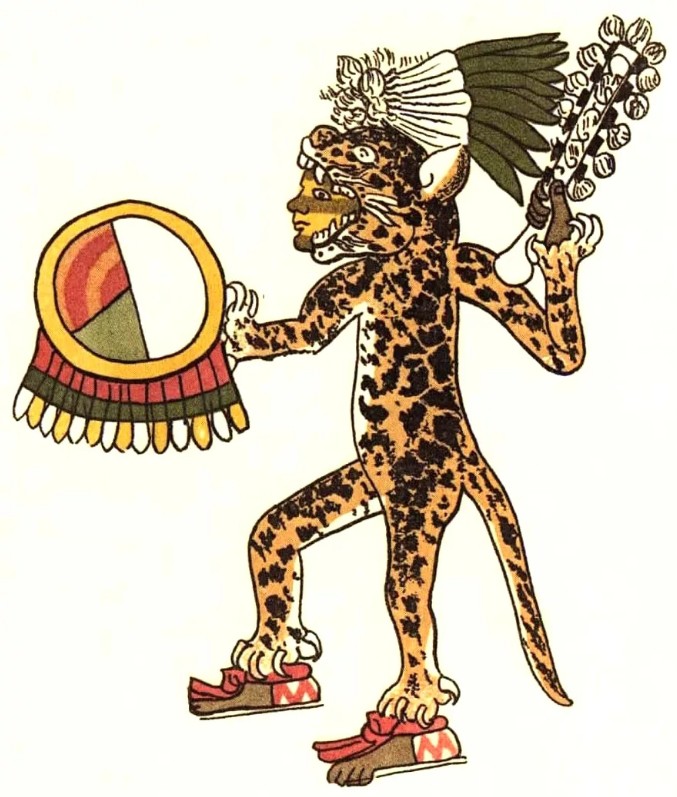 Ацтекский воин-ягуар
