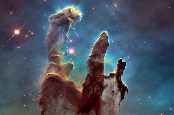 «Столпы Творения» — один из самых известных снимков, полученных телескопом «Хаббл»