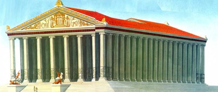 Храм Артемиды в Эфесе (Эфес, Греция, 550 г. до н. э.)