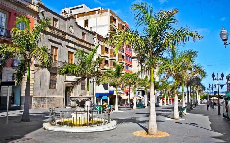 Главная улица Старого города Санта-Крус-де-Тенерифе