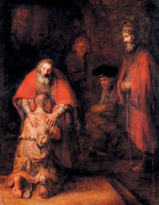 Рембрандт Возвращение блудного сына Ок. 1668–1669