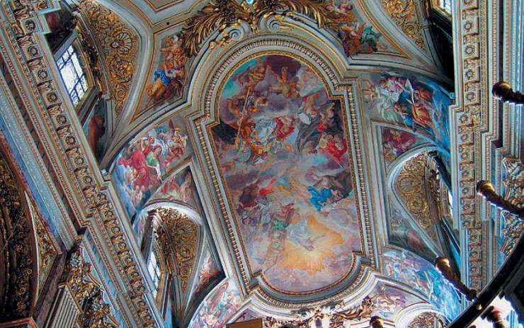 Джованни Баттиста Тьеполо Роспись потолка в церкви Санта Мария дель Розарио. 1739