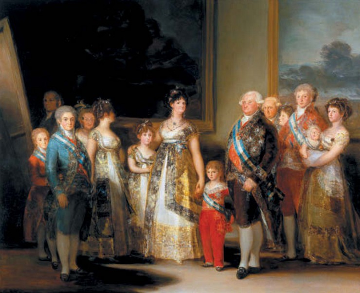 Франсиско Гойя Портрет семьи Карла IV. 1800–1801