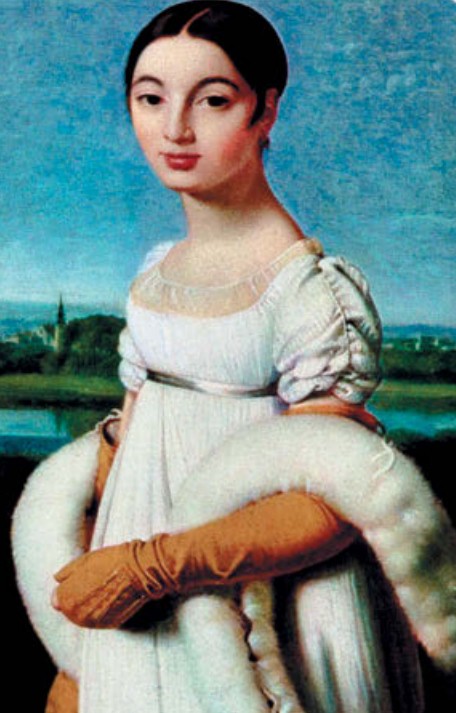 Жан Огюст Доминик Энгр Портрет мадемуазель Ривьер. 1805