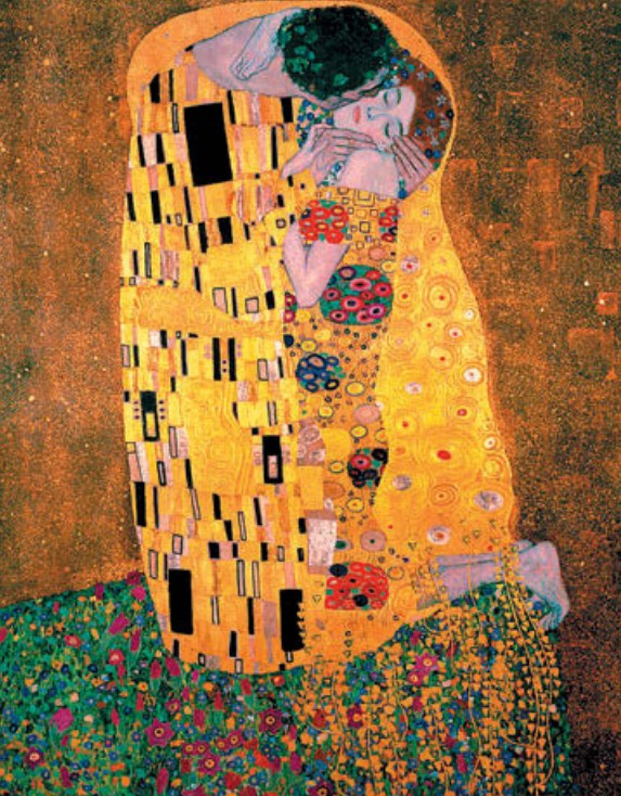 Густав Климт. Поцелуй 1907–1908