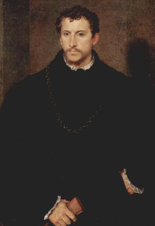 Тициан. Портрет неизвестного с серыми глазами. 1540–1545