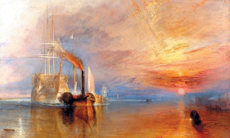 Уильям Тернер. Последний рейс корабля «Отважный». 1838