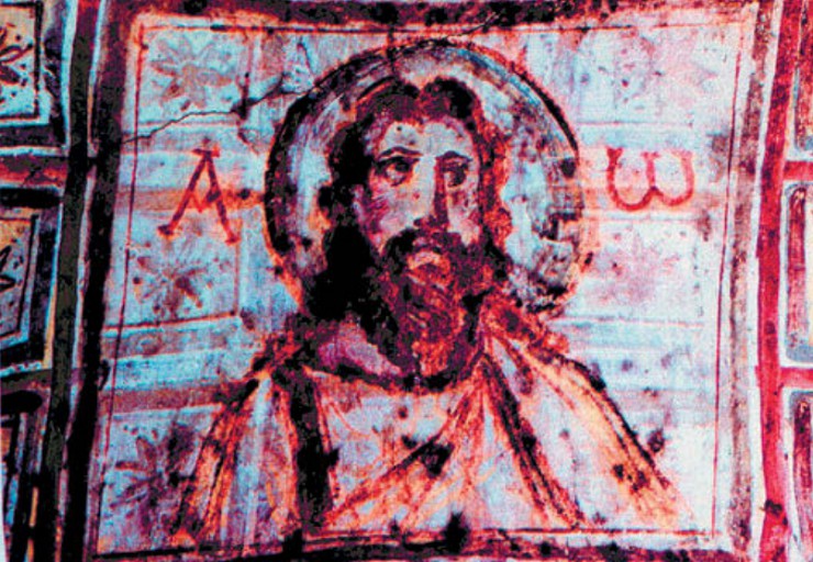 Иисус – Альфа и Омега Катакомбы Коммодиллы. IV в.