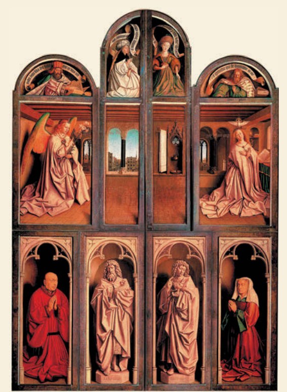 Губерт и Ян ван Эйк Гентский алтарь. 1432