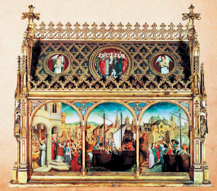 Ганс Мемлинг Рака святой Урсулы Ок. 1489