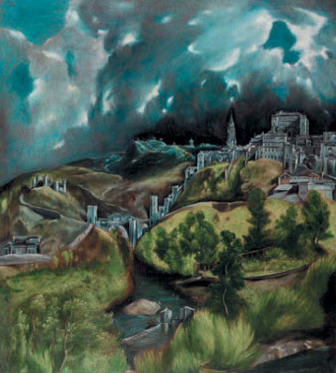 Эль Греко. Вид Толедо. 1610–1614
