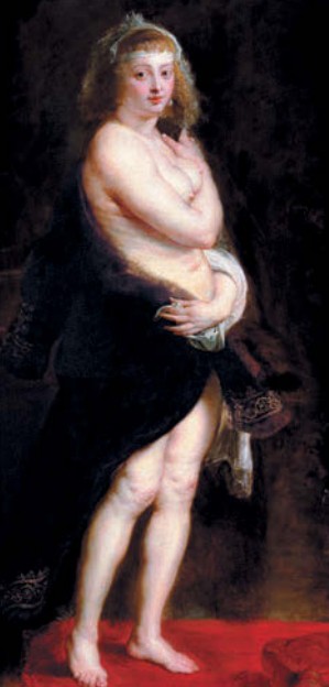 Рубенс. Портрет Елены Фоурмен (Шубка). 1638