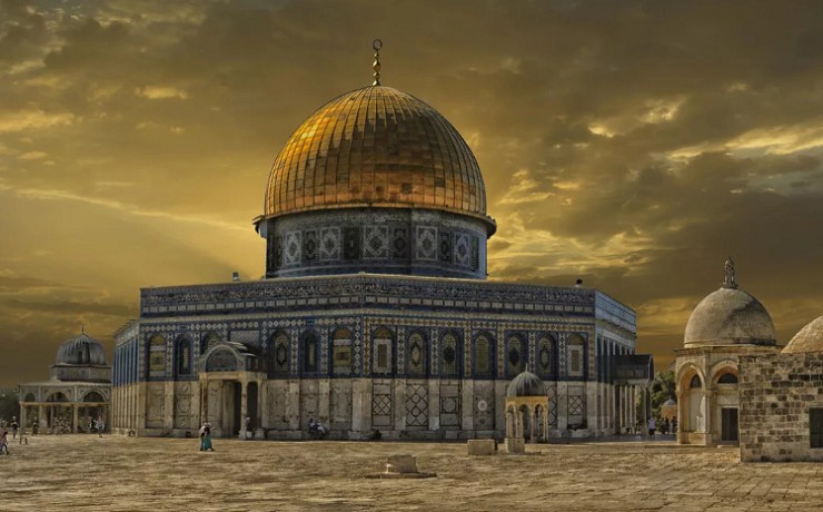 Купол Скалы — исламское святилище на Храмовой горе в Иерусалиме