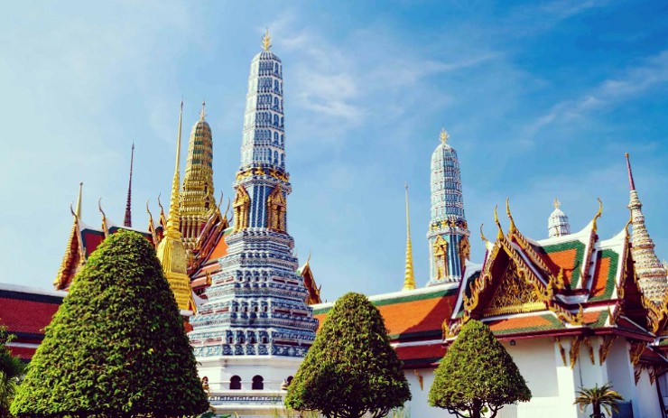 Храм Изумрудного Будды в столице Таиланда — Бангкоке