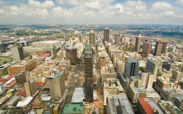 Панорама Йоханнесбурга