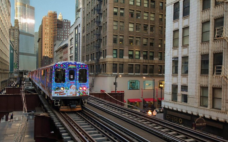 Наземное метро — одна из оригинальных особенностей Чикаго