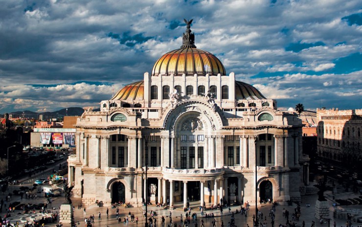 Дворец изящных искусств — оперный театр в Мехико