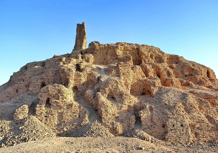 Храм Набу – Эзида («Дом вечности») в Борсиппе. Современный Бирс-Нимруд. Ирак