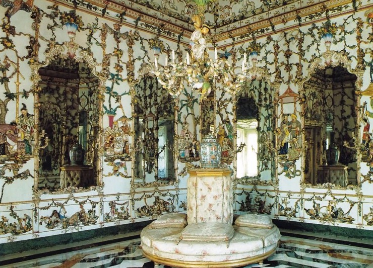 Фарфоровый кабинет во дворце Аранхуэса. Мадрид. Испания